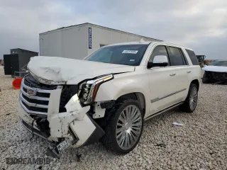 2015 Cadillac Escalade Premium with VIN 1GYS4NKJ3FR613275, listed as a Copart auction lot 44237935 with 96,402 mi miles and Salvage Title. Bid and sale history available at carsss.com. Image 1.
