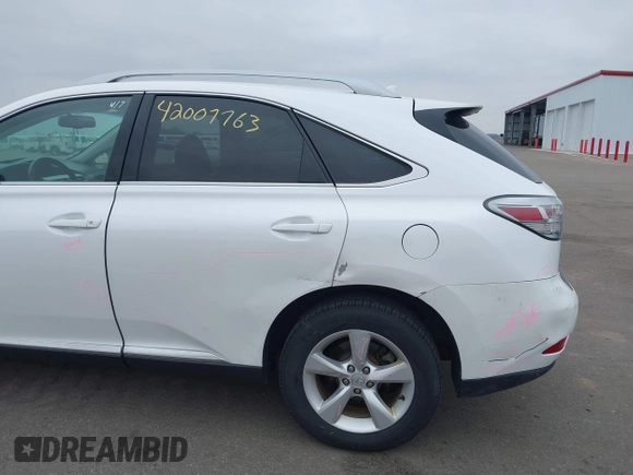 2010 Lexus RX 350 with VIN 2T2BK1BA3AC031003, listed as a IAAI auction lot 42007763 with 252,595 mi miles. Bid and sale history available at carsss.com. Image 6.