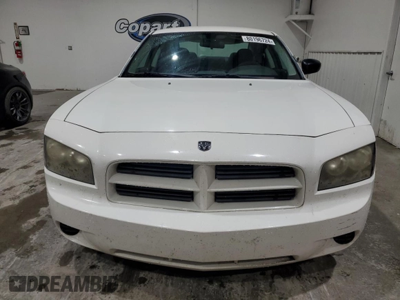 2009 Dodge Charger SE with VIN 2B3KA43V49H567102, listed as a Copart auction lot 80196724 with 167,341 mi miles and Clean Title. Bid and sale history available at carsss.com. Image 5.