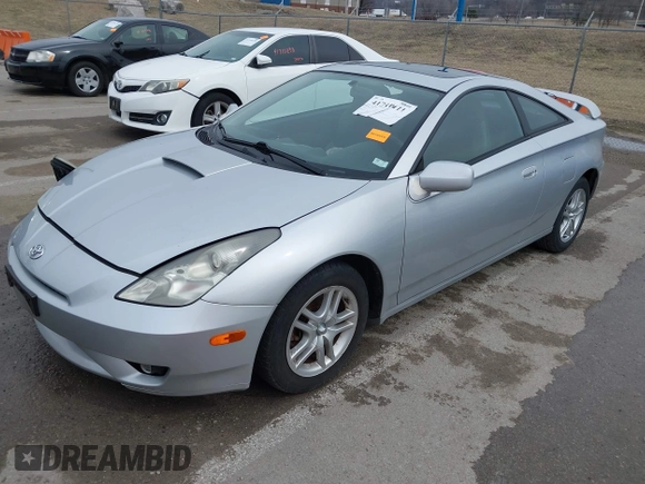 2005 Toyota Celica GT with VIN JTDDR32T950185575, listed as a IAAI auction lot 41710111 with 100,971 mi miles. Bid and sale history available at carsss.com. Image 17.