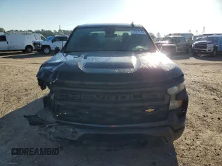 2022 Chevrolet Silverado 1500 Custom with VIN 1GCPDBEK9NZ524775, listed as a Copart auction lot 48331245 with 23,819 mi miles and Salvage Title. Bid and sale history available at carsss.com. Image 5.