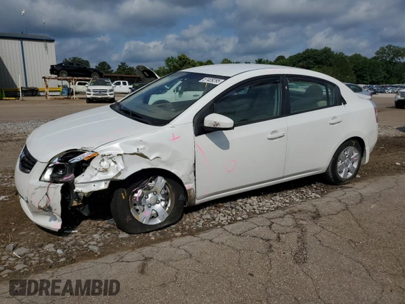 2012 Nissan Sentra 2.0 with VIN 3N1AB6APXCL754739, listed as a Copart auction lot 57409295 with 182,661 mi miles and Salvage title. Bid and sale history available at DreamBid. Image 1.