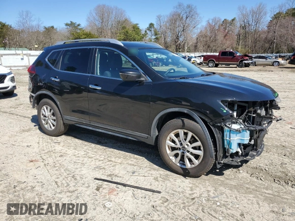 2018 Nissan Rogue SV with VIN KNMAT2MV7JP509671, listed as a Copart auction lot 50022795 with 121,038 mi miles and Salvage Title. Bid and sale history available at carsss.com. Image 4.