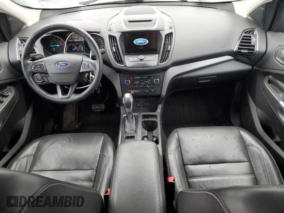 2018 Ford Escape SEL with VIN 1FMCU9HD0JUC14991, listed as a Copart auction lot 52335275 with 204,508 mi miles and Salvage Title. Bid and sale history available at carsss.com. Image 8.