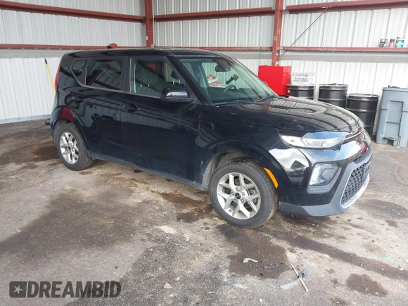 2022 Kia Soul LX with VIN KNDJ23AU1N7162106, listed as a IAAI auction lot 42071090 with 122,831 mi miles and . Bid and sale history available at DreamBid. Image 1.