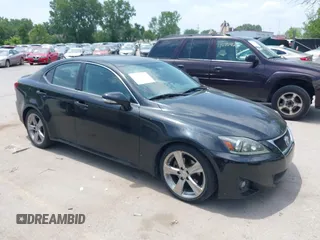 2011 Lexus IS 250 with VIN JTHBF5C25B5144973, listed as a IAAI auction lot 42722251 with 193,432 mi miles and . Bid and sale history available at DreamBid. Image 1.