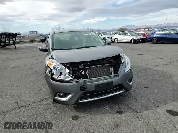 2017 Nissan Versa SL with VIN 3N1CN7AP6HL820815, listed as a Copart auction lot 45409955 with 53,120 mi miles and Salvage title. Bid and sale history available at DreamBid. Image 10.
