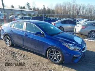2021 Kia Forte EX with VIN 3KPF54AD4ME402671, listed as a IAAI auction lot 41588190 with 47,894 mi miles and . Bid and sale history available at carsss.com. Image 1.