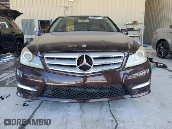2012 Mercedes-Benz C-Class C 250 Sport with VIN WDDGF4HB2CR222281, listed as a Copart auction lot 55013895 with 128,987 mi miles and Clean Title. Bid and sale history available at carsss.com. Image 5.