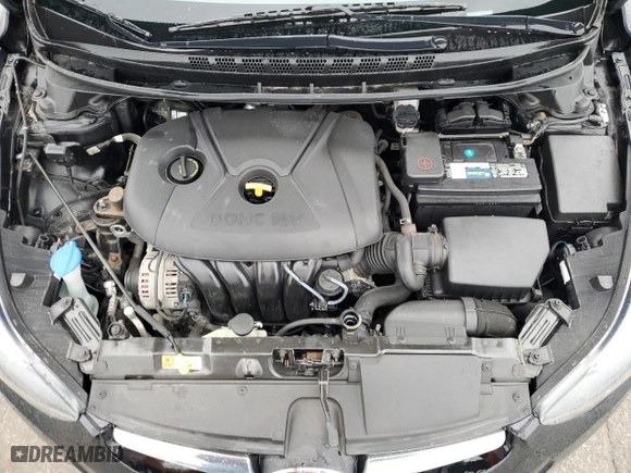 2015 Hyundai Elantra SE with VIN 5NPDH4AE0FH603361, listed as a Copart auction lot 45281865 with 106,762 mi miles and Salvage Title. Bid and sale history available at carsss.com. Image 11.