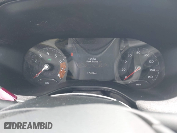 2024 Jeep Compass Latitude with VIN 3C4NJDBN6RT109646, listed as a IAAI auction lot 42017663 with 17,239 mi miles. Bid and sale history available at carsss.com. Image 7.