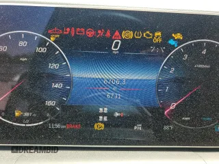 2024 Mercedes-Benz GLS 450 with VIN 4JGFF5KEXRB091127, listed as a Copart auction lot 57384124 with 6,731 mi miles and Salvage Title. Bid and sale history available at DreamBid. Image 9.