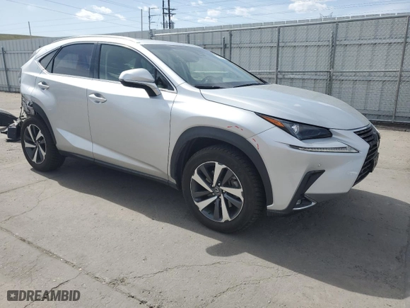 2019 Lexus NX with VIN JTJBARBZ8K2205253, listed as a Copart auction lot 52047935 with 37,768 mi miles and Salvage Title. Bid and sale history available at carsss.com. Image 4.