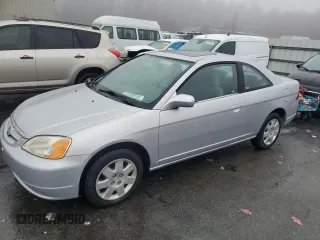 2001 Honda Civic EX with VIN 1HGEM21921L117826, listed as a Copart auction lot 43539745 with 146,427 mi miles and Clean Title. Bid and sale history available at carsss.com. Image 1.