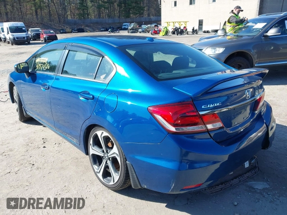 2014 Honda Civic Si with VIN 2HGFB6E55EH700855, listed as a IAAI auction lot 41974580 with 125,270 mi miles and . Bid and sale history available at DreamBid. Image 15.