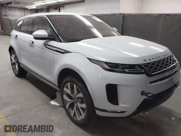 2020 Land Rover Range Rover Evoque SE with VIN SALZP2FX6LH070149, listed as a IAAI auction lot 42041307 with 28,853 mi miles and . Bid and sale history available at DreamBid. Image 1.
