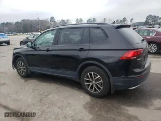2021 Volkswagen Tiguan S with VIN 3VV1B7AX2MM017521, listed as a Copart auction lot 85606784 with 92,075 mi miles and Salvage Title. Bid and sale history available at carsss.com. Image 2.