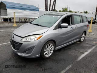 2012 Mazda 5 Touring z VIN JM1CW2CL8C0121599, wystawiony jako Copart lot #50520895 z przebiegiem 131 948 mil mil oraz Szkoda całkowita • Salvage title. Historia ofert i sprzedaży dostępna na DreamBid. Obrazek 1.
