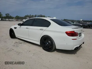 2016 BMW M5 with VIN WBSFV9C59GD595692, listed as a Copart auction lot 74151434 with 55,092 mi miles and Salvage Title. Bid and sale history available at carsss.com. Image 2.