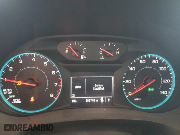 2016 Chevrolet Malibu LS with VIN 1G1ZB5ST1GF294322, listed as a Copart auction lot 55854375 with 203,748 mi miles and Clean Title. Bid and sale history available at DreamBid. Image 9.