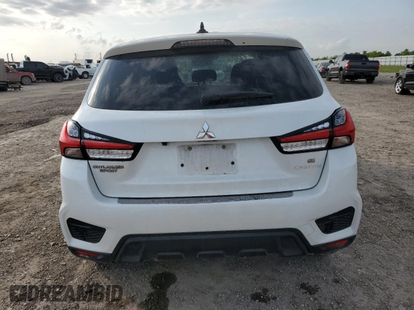 2021 Mitsubishi Outlander SE with VIN JA4APVAU8MU012601, listed as a Copart auction lot 52953635 with 71,938 mi miles and Salvage title. Bid and sale history available at DreamBid. Image 6.