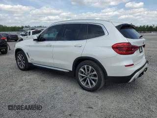 2018 BMW X3 xDrive30i with VIN 5UXTR9C57JLD57904, listed as a Copart auction lot 53699985 with 75,798 mi miles and Salvage Title. Bid and sale history available at DreamBid. Image 2.