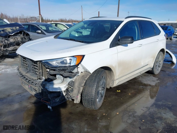 2022 Ford Edge SE with VIN 2FMPK4G91NBA10669, listed as a IAAI auction lot 41896336 with 51,583 mi miles. Bid and sale history available at carsss.com. Image 18.