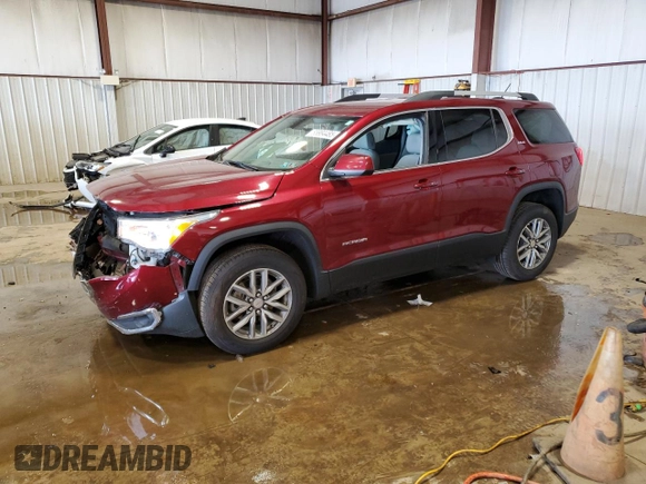 2018 GMC Acadia SLE z VIN 1GKKNLLA0JZ171445, wystawiony jako Copart lot #55884485 z przebiegiem 83 134 mil mil oraz Szkoda całkowita • Salvage title. Historia ofert i sprzedaży dostępna na DreamBid. Obrazek 1.