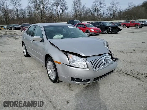 2008 Mercury Milan Premier with VIN 3MEHM02128R618802, listed as a Copart auction lot 46654355 with 72,735 mi miles and Salvage Title. Bid and sale history available at carsss.com. Image 10.