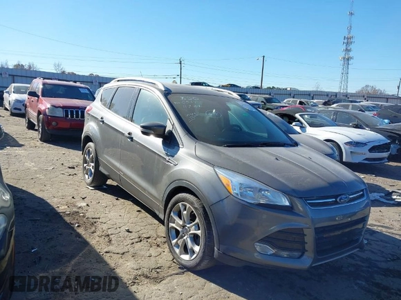 2014 Ford Escape Titanium with VIN 1FMCU9J94EUC50534, listed as a IAAI auction lot 41040341 with 115,502 mi miles. Bid and sale history available at carsss.com. Image 1.