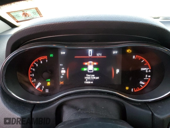 2014 Dodge Durango Limited with VIN 1C4SDJDT9EC345623, listed as a Copart auction lot 88675255 with 179,039 mi miles and Salvage title. Bid and sale history available at DreamBid. Image 9.