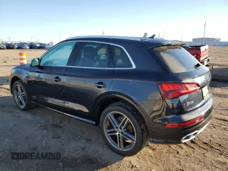 2019 Audi SQ5 Premium Plus with VIN WA1B4AFY5K2001775, listed as a Copart auction lot 80466204 with 120,337 mi miles and Salvage Title. Bid and sale history available at DreamBid. Image 2.