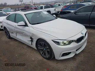 2020 BMW 4 Series 430i with VIN WBA4J1C03LCD79546, listed as a IAAI auction lot 41500883 with 33,729 mi miles and . Bid and sale history available at DreamBid. Image 1.