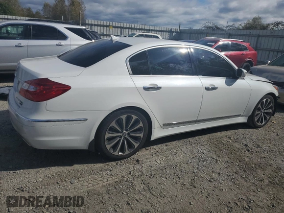 2013 Hyundai Genesis 5.0L R-Spec with VIN KMHGC4DH8DU219957, listed as a Copart auction lot 72341064 with 109,035 mi miles and Salvage Title. Bid and sale history available at carsss.com. Image 3.