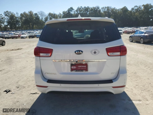 2017 Kia Sedona EX with VIN KNDMC5C1XH6278116, listed as a Copart auction lot 85918514 with 0 mi miles and Non Repairable. Bid and sale history available at carsss.com. Image 6.