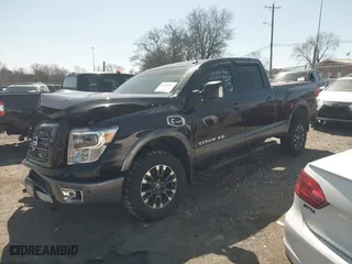 2017 Nissan Titan XD PRO-4X with VIN 1N6BA1F45HN568746, listed as a IAAI auction lot 41704216 with 115,857 mi miles. Bid and sale history available at carsss.com. Image 17.