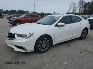2019 Acura TLX with VIN 19UUB1F34KA010161, listed as a Copart auction lot 87157924 with 105,427 mi miles and Salvage Title. Bid and sale history available at carsss.com. Image 1.