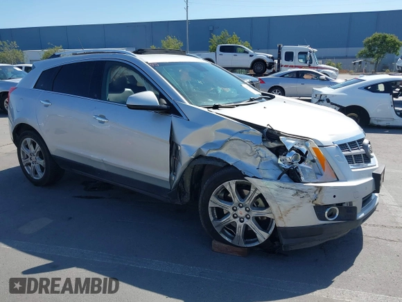 2011 Cadillac SRX Premium Collection with VIN 3GYFNFEYXBS599279, listed as a IAAI auction lot 42372367 with 97,888 mi miles and . Bid and sale history available at DreamBid. Image 1.