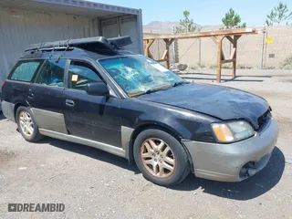 2000 Subaru Legacy Wagon Outback Ltd with VIN 4S3BH6864Y7638462, listed as a IAAI auction lot 39299645 with 1 mi miles. Bid and sale history available at carsss.com. Image 1.