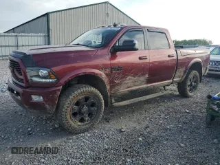 2018 Ram 2500 Laramie with VIN 3C6UR5FJ3JG180146, listed as a Copart auction lot 56278765 with 107,271 mi miles and Salvage title. Bid and sale history available at DreamBid. Image 1.