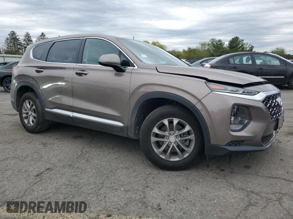 2019 Hyundai Santa Fe SE z VIN 5NMS2CAD0KH123337, wystawiony jako Copart lot #53883405 z przebiegiem 79 456 mil mil oraz Szkoda całkowita • Salvage title. Historia ofert i sprzedaży dostępna na DreamBid. Obrazek 4.