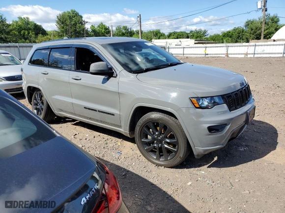 2022 Jeep Grand Cherokee WK Laredo E with VIN 1C4RJFAG5NC112334, listed as a Copart auction lot 59612774 with 47,171 mi miles and Salvage Title. Bid and sale history available at carsss.com. Image 4.
