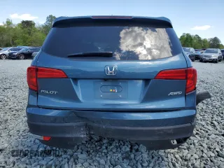 2016 Honda Pilot EX-L with VIN 5FNYF6H55GB093405, listed as a Copart auction lot 53631225 with 41,430 mi miles and Salvage Title. Bid and sale history available at DreamBid. Image 6.