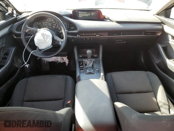 2024 Mazda 3 S with VIN 3MZBPAAM3RM423321, listed as a Copart auction lot 88738705 with 6,889 mi miles and Salvage Title. Bid and sale history available at DreamBid. Image 8.