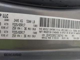 2012 Dodge Journey SXT with VIN 3C4PDCBB5CT392743, listed as a IAAI auction lot 42083919 with 170,486 mi miles and . Bid and sale history available at DreamBid. Image 9.
