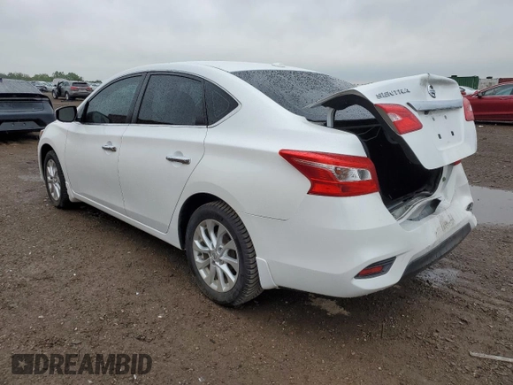 2017 Nissan Sentra SV z VIN 3N1AB7AP7HY329818, wystawiony jako Copart lot #57761045 z przebiegiem 46 313 mil mil oraz Szkoda całkowita • Salvage title. Historia ofert i sprzedaży dostępna na DreamBid. Obrazek 2.