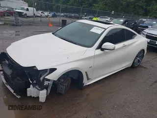 2018 Infiniti Q60 Sport with VIN JN1EV7EK9JM342991, listed as a IAAI auction lot 42485514 with 61,507 mi miles and . Bid and sale history available at DreamBid. Image 2.