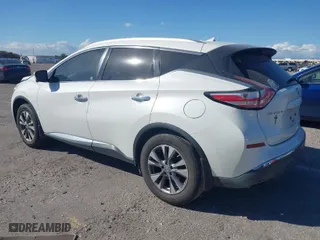 2015 Nissan Murano SL with VIN 5N1AZ2MG6FN275148, listed as a IAAI auction lot 41593777 with 119,132 mi miles. Bid and sale history available at carsss.com. Image 3.