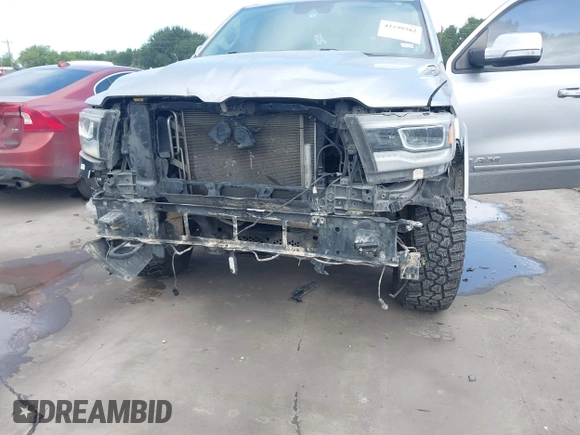 2019 Ram 1500 Laramie with VIN 1C6SRFJT8KN686506, listed as a IAAI auction lot 42499382 with 145,287 mi miles and . Bid and sale history available at DreamBid. Image 6.