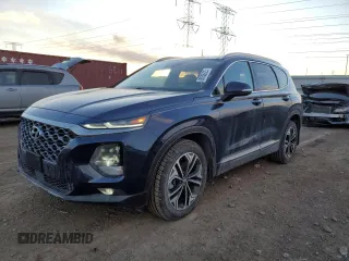 2020 Hyundai Santa Fe Limited with VIN 5NMS5CAA0LH284849, listed as a Copart auction lot 88536925 with 36,576 mi miles and Salvage Title. Bid and sale history available at carsss.com. Image 1.